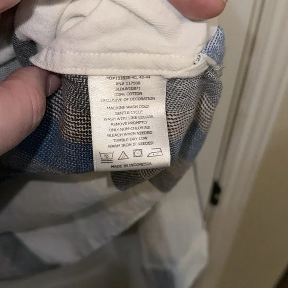 Levi’s red tab men’s long sleeve button down shirt - Picture 5 of 5